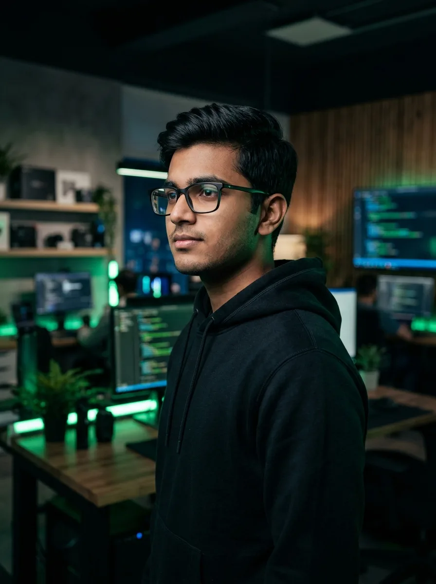 Portrait of Junaid